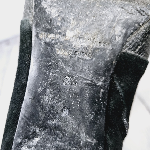 SIGERSON MORRISON | Zero suede & leather patchwork pointed toe ankle boots - Picture 10 of 13